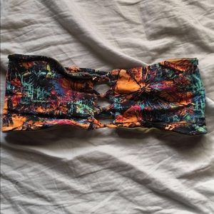 San Lorenzo strapless top